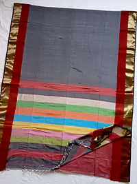 MAHESHWARI HANDLOOM COTTON SILK SAREE - Master