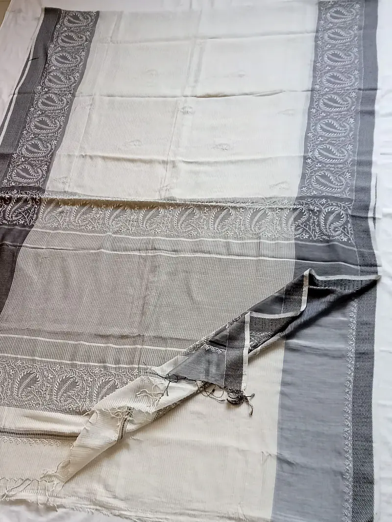 MAHESHWARI HANDLOOM COTTON SILK SAREE - Master