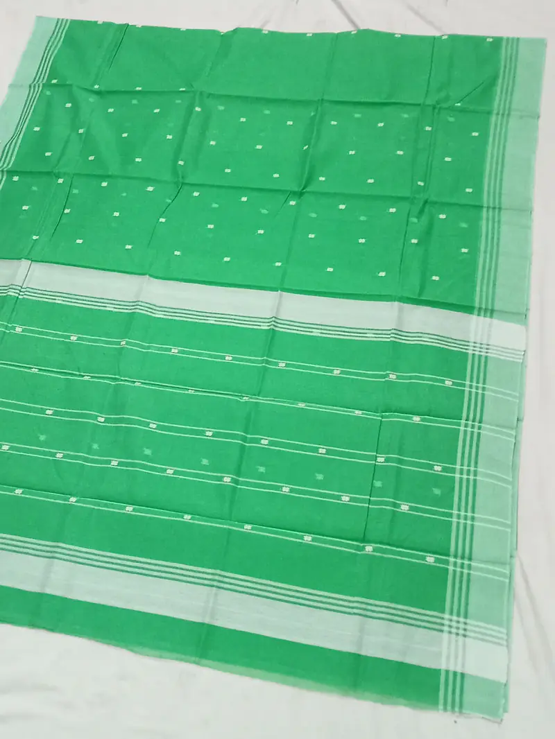 MAHESHWARI HANDLOOM COTTON SILK SAREE - Master