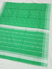 MAHESHWARI HANDLOOM COTTON SILK SAREE - Master