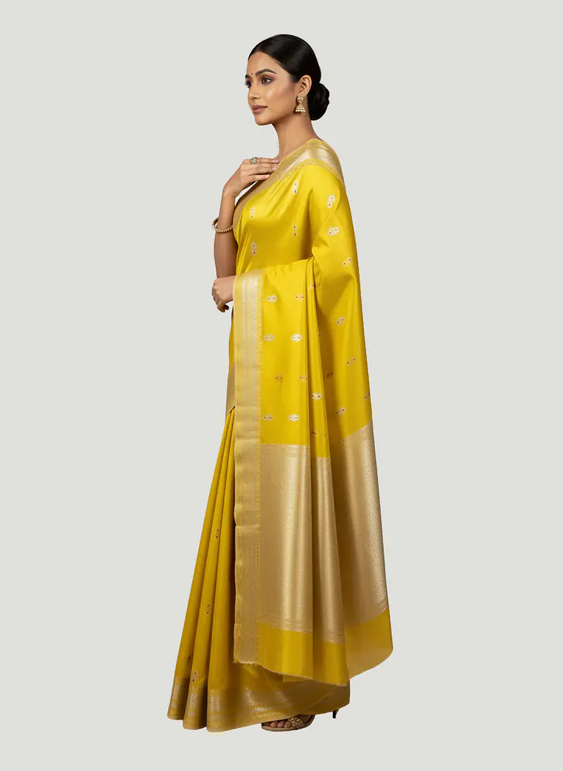 CHANDERI PATTU SILK SAREE - Master