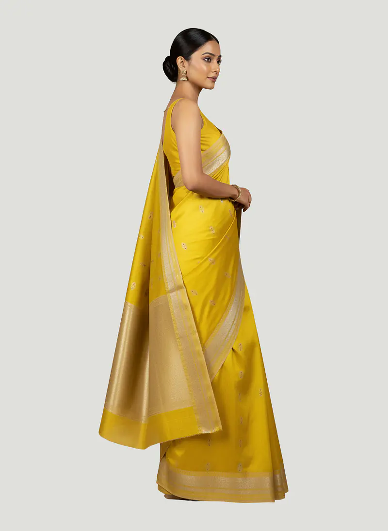 CHANDERI PATTU SILK SAREE - Master