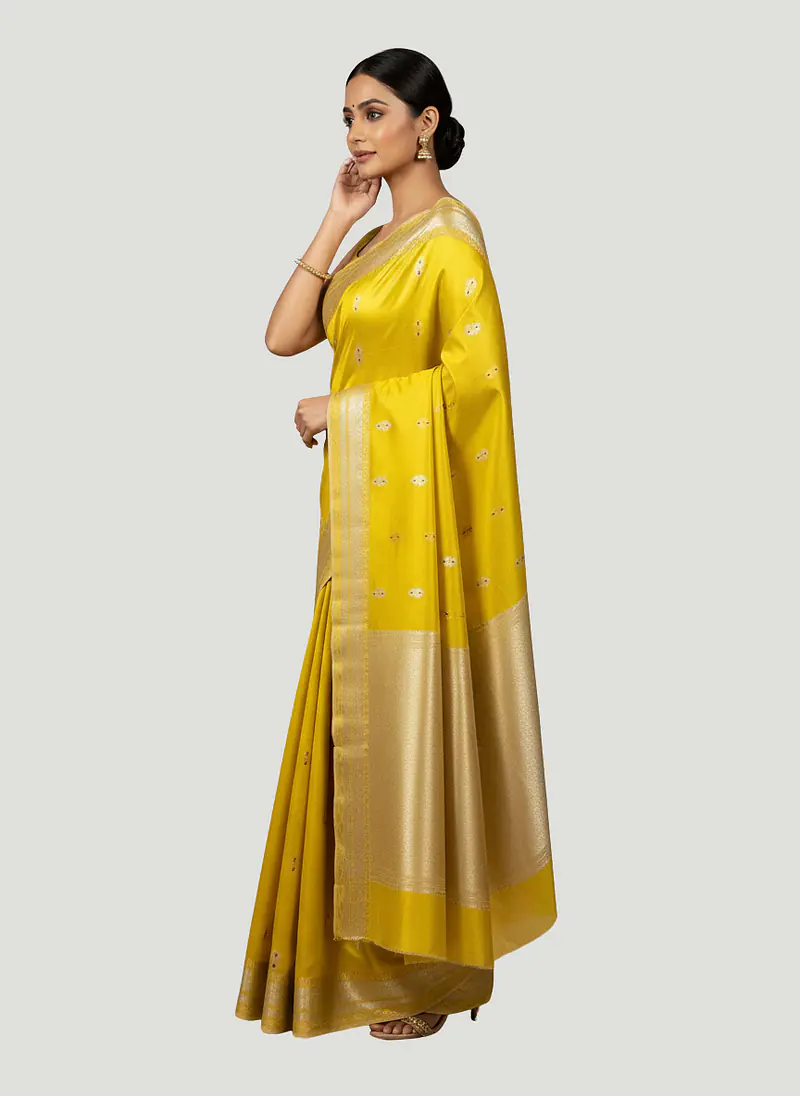 CHANDERI PATTU SILK SAREE - Master