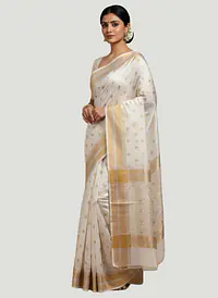 CHANDERI COTTON SILK SAREE - Master