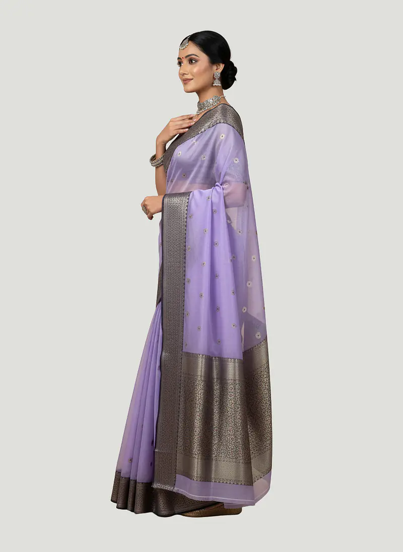 CHANDERI ADDA SAREE - Master
