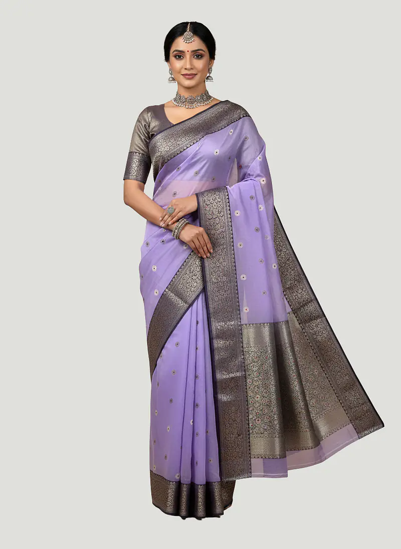 CHANDERI ADDA SAREE - Master