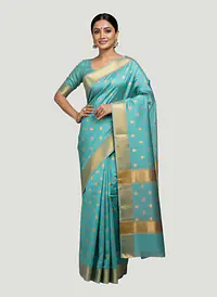 CHANDERI COTTON SILK SAREE - Master