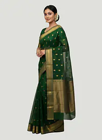 CHANDERI KATTAN ADDA SAREE - Master