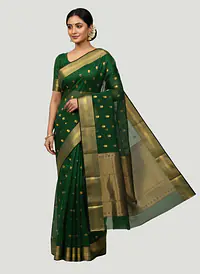 CHANDERI KATTAN ADDA SAREE - Master