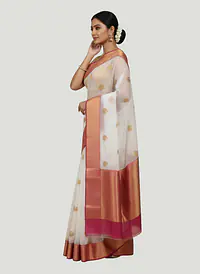 CHANDERI MURGA SAREE - Master