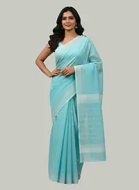 MAHESHWARI HANDLOOM COTTON SILK SAREE - Master