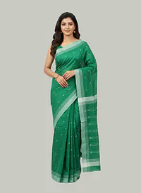 MAHESHWARI HANDLOOM COTTON SILK SAREE - Master