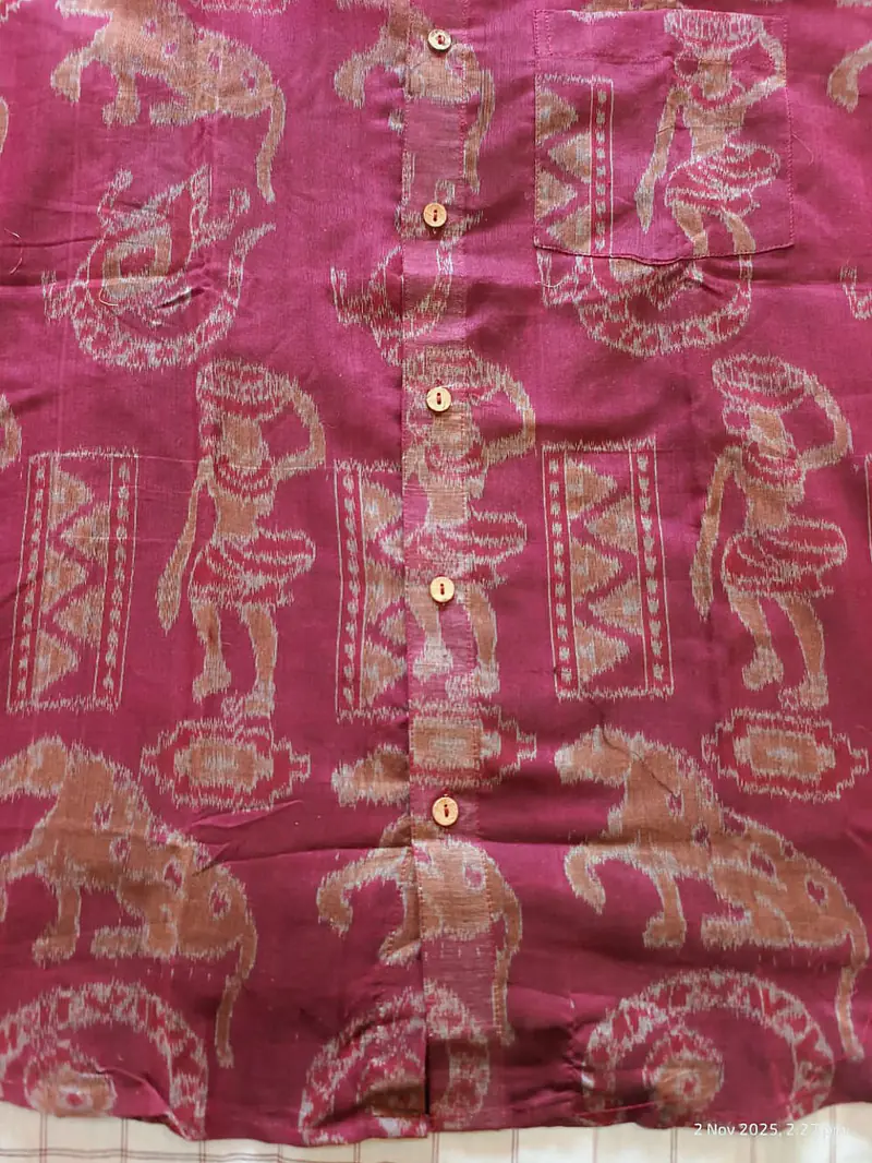SAMBALPURI IKAT MENS SHIRT - Master
