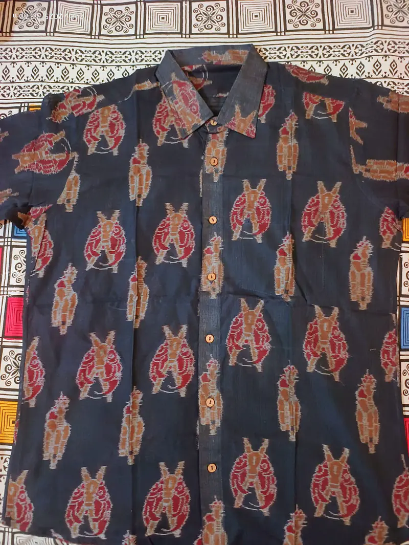 SAMBALPURI IKAT MENS SHIRT - Master