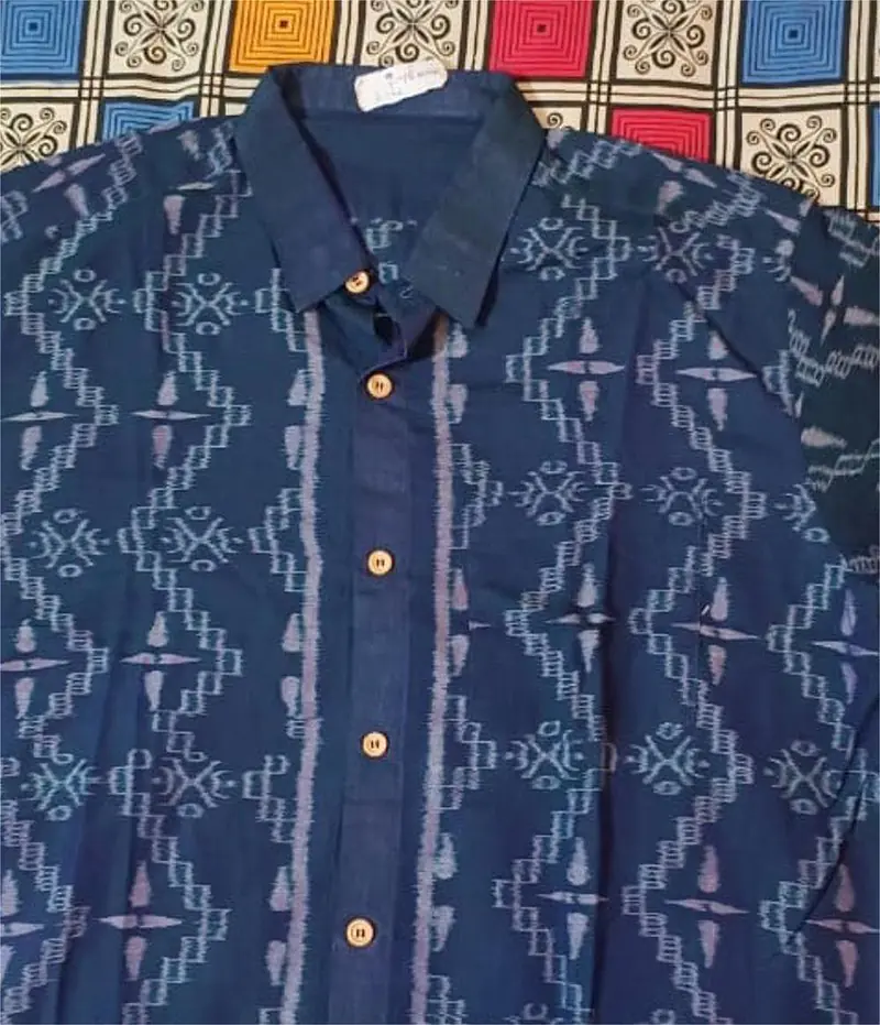 SAMBALPURI IKAT MENS SHIRT - Master
