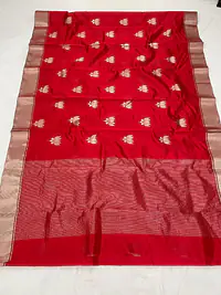 CHANDERI KAMAL BUTTA SAREE - Master