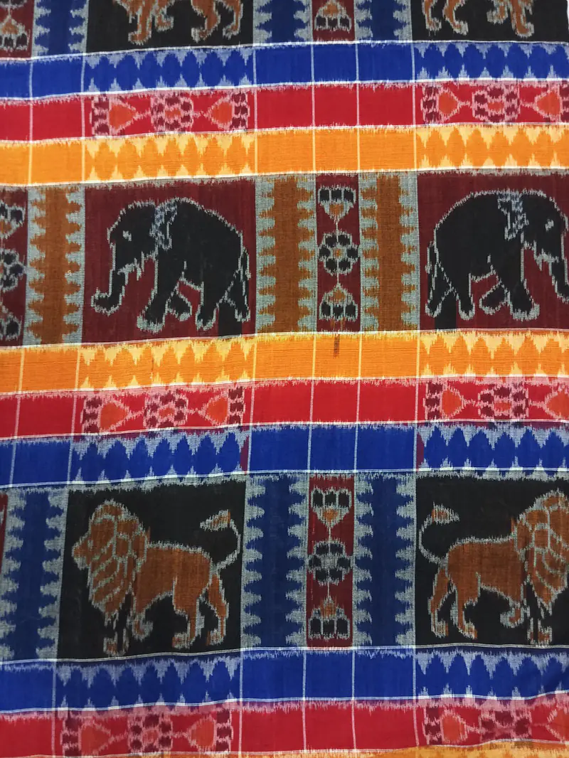Sambalpuri lkat handwovem fabric - Master