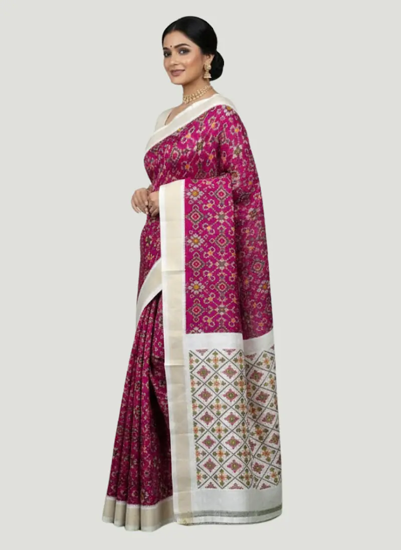 POCHAMPALLY SILK SAREE - Master