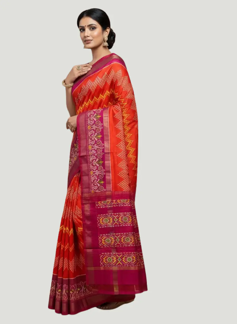 POCHAMPALLY SILK SAREE - Master