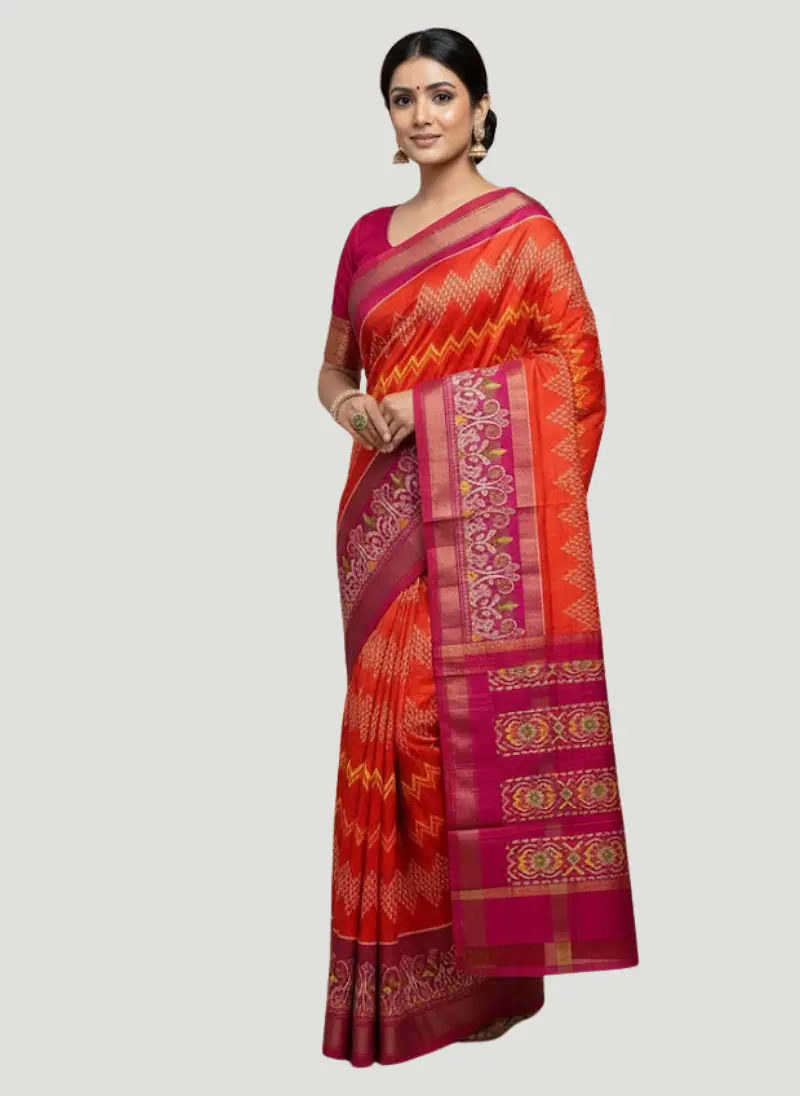 POCHAMPALLY SILK SAREE - Master