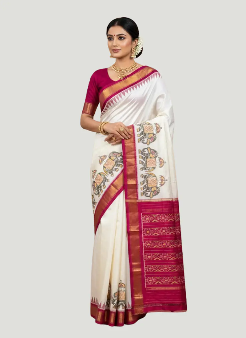 POCHAMPALLY SILK SAREE - Master