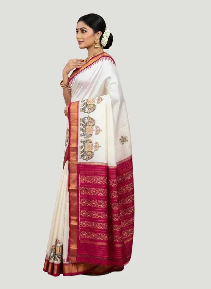 POCHAMPALLY SILK SAREE - Master