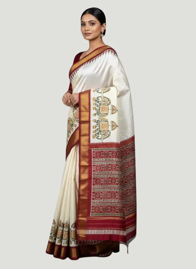 POCHAMPALLY SILK SAREE - Master