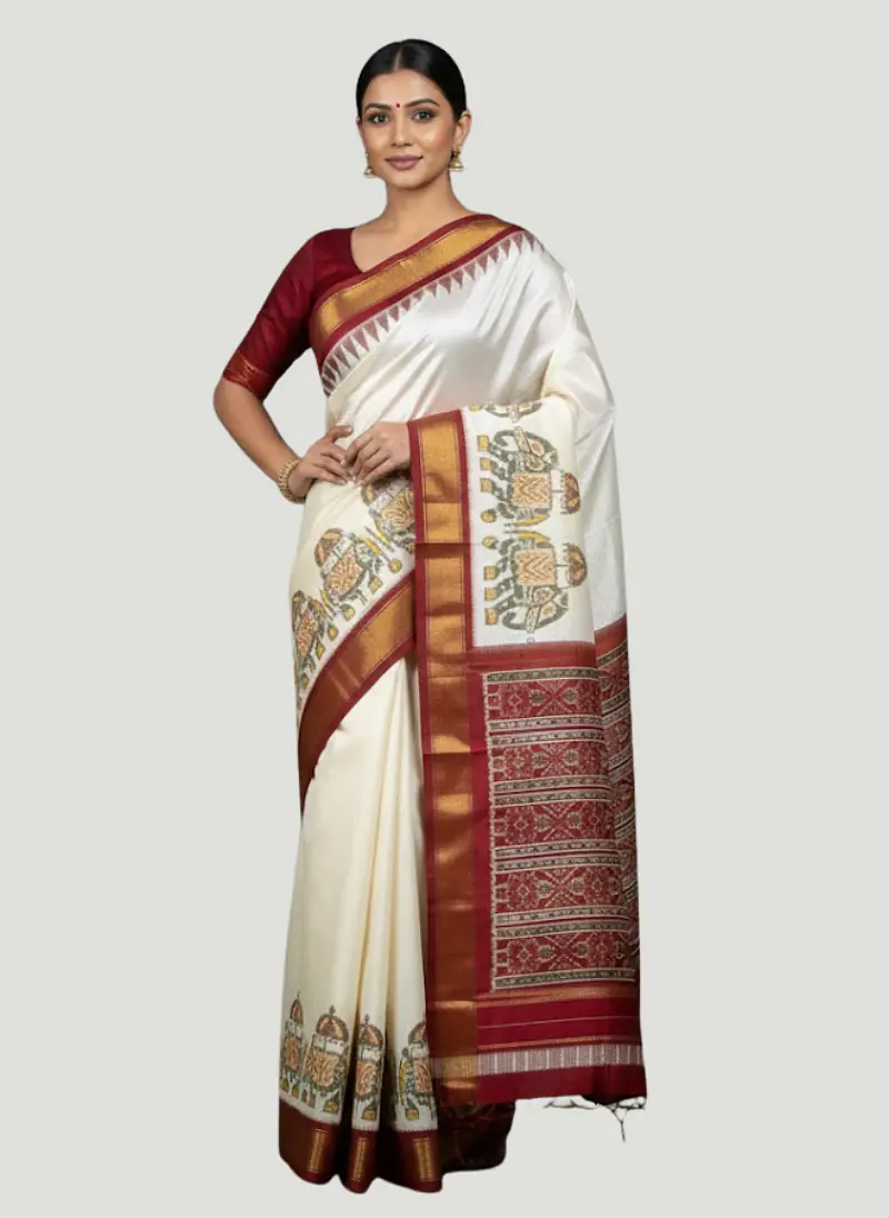 POCHAMPALLY SILK SAREE - Master
